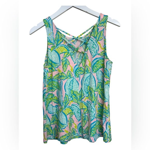 Lilly Pulitzer - Kristen Top, Urchin Pink, Vitamin Sea - Size S - Picture 3 of 5